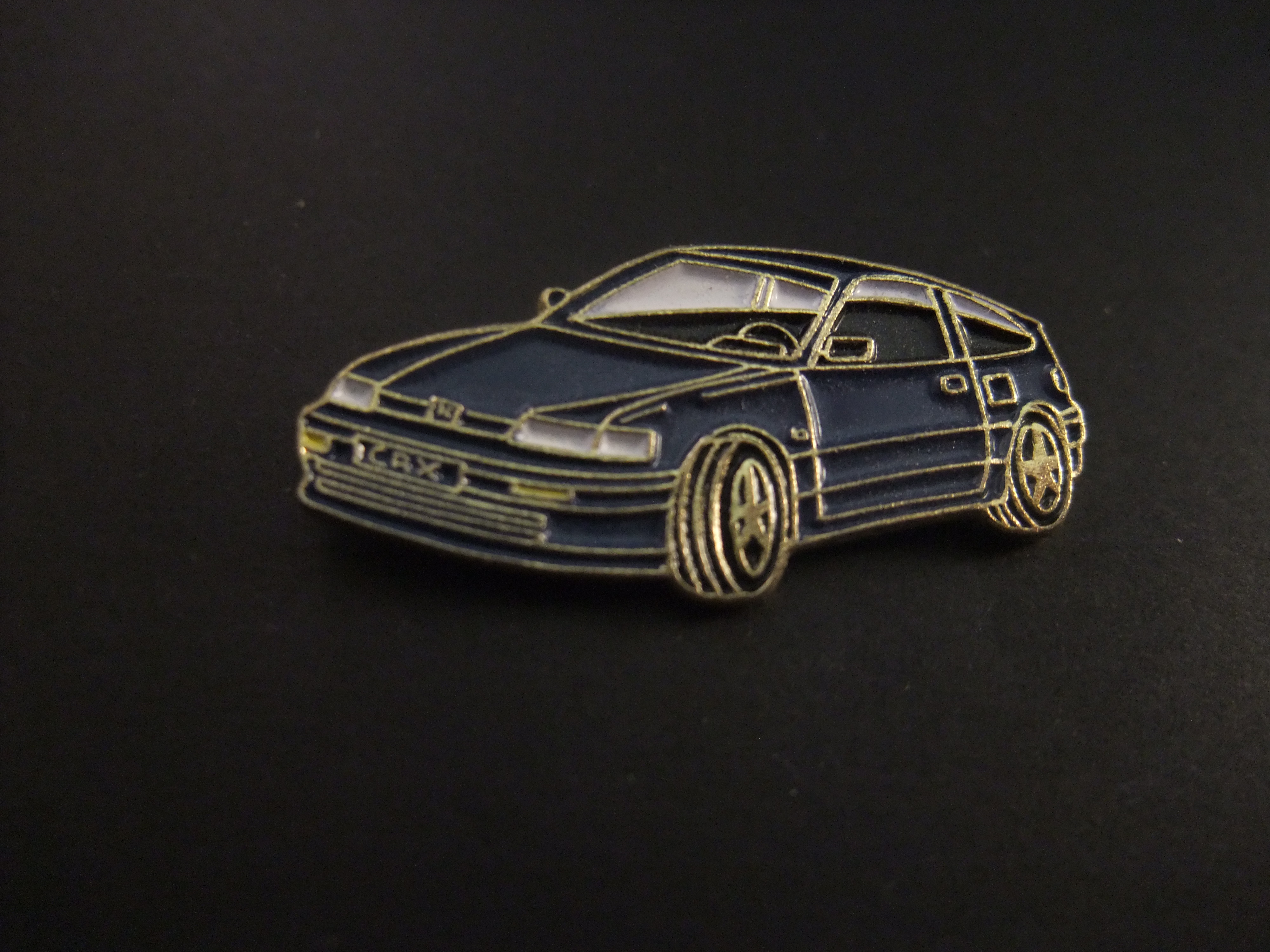 Honda CRX populair in de jaren tachtig en negentig blauw
